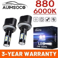 2 peças 880 890 892 893 899 lâmpadas de direção LED luz de neblina 200W 6000K xenônio branco comprar usado  Enviando para Brazil