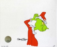 Signed production cel for sale  USA
