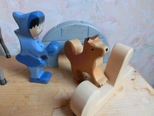 Holztiger figuren arktis gebraucht kaufen  Deutschland