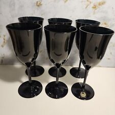 Black stemmed wine for sale  Palm Bay