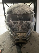 Capacete de ferro para motocicleta DOT Masei capacete de rosto inteiro bicicleta Cascos Capacete 610, usado comprar usado  Enviando para Brazil