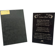 Welsh slate plaque for sale  HAVERFORDWEST