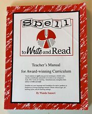 Teacher manual spell for sale  Tampa
