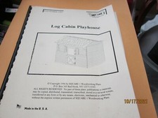 Log cabin playhouse for sale  Lewiston