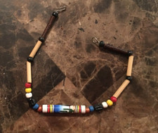 Wood beeds bracelet d'occasion  Expédié en Belgium