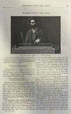 1876 Hearing With the Eyes Lissajous' Apparatus Sound Vibrations ilustrado comprar usado  Enviando para Brazil