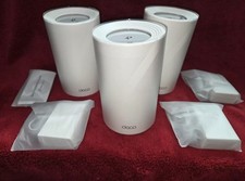 TP-Link Deco BE11000 WIFI 7 Tri-Band Sistema de Malha Doméstica Inteira Pacote com 3 - Branco NOVO comprar usado  Enviando para Brazil