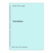 Zebrafinken hans jürgen gebraucht kaufen  Grasellenbach