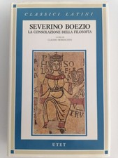 Severino boezio consolazione usato  Pinerolo