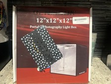 Caixa de luz portátil para estúdio fotográfico, 12"x12" tenda de tiro profissional regulável K... comprar usado  Enviando para Brazil