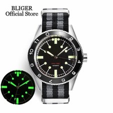 Luxo 41MM vidro de safira 10ATM impermeável Lume NH35 relógio masculino automático 2023, usado comprar usado  Enviando para Brazil