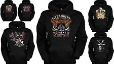 Biker kapuzensweater hoodie gebraucht kaufen  Fürstenstein