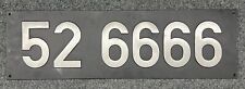 Gussschild 6666 nummerntafel gebraucht kaufen  Pfullingen