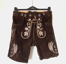 Kurze lederhose latzhose gebraucht kaufen  Esslingen am Neckar