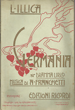 Libretto opera illica usato  Pinerolo