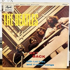 Beatles GET BACK With Let It Be & 11 Other Songs LP de vinil raro etiqueta preta comprar usado  Enviando para Brazil