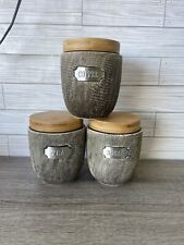 Piece ceramic canister for sale  San Jose