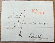 ITALIE Département Conquis 106/ALEXANDRIE Piémont /LAC pour CASAL Casal Cernelli comprar usado  Enviando para Brazil