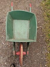 Antique wooden wheelbarrow for sale  TADWORTH