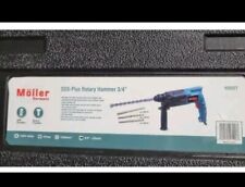 Usado, Kit de brocas martelo rotativo elétrico MOLLER H D 3/4" SDS plus concreto aço comprar usado  Enviando para Brazil