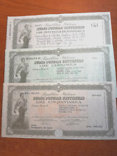 Buoni postali fruttiferi usato  Caserta