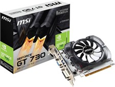 Placa de Vídeo (Recondicionada de Fábrica) MSI GT 730 2GB DDR3 PCIe 2.0 N730-2GD3V3, usado comprar usado  Enviando para Brazil