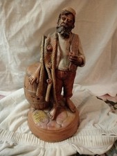 Antica statuetta terracotta usato  Torino
