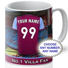 Personalised aston villa for sale  LEYLAND