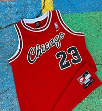 Camiseta de basquete vintage Michael Jordan Chicago Bulls 23 NBA Nike Flight 8403 G comprar usado  Enviando para Brazil