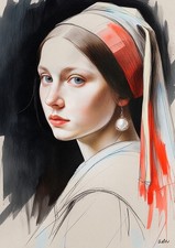 Tableau portrait jeune d'occasion Tableau portrait jeune d'occasion  Marseille XI