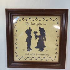 Vintage scherenschnitte art for sale  Pilot Mountain