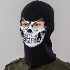 Usado, 1Pcs One Size Scary Skeleton Skull Ghost Face Mask for Halloween Cosplay Costume comprar usado  Enviando para Brazil