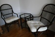 Rattansessel tisch sitzgruppe gebraucht kaufen  Erlangen