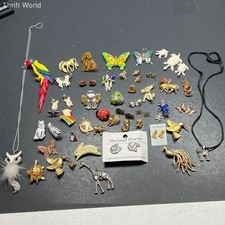 Animals insects brooches for sale  La Vista