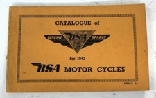 Bsa illustrated motorcycle for sale  LEICESTER