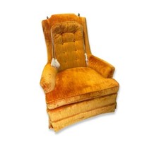 Vintage orange velvet for sale  Taylors