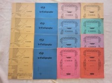 Lot anciens cahier d'occasion  Saintes