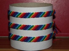Braccialetti amicizia arcobale usato  Selargius