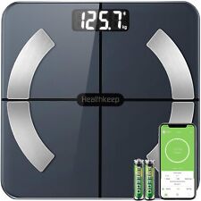 Usado, Körperanalysewaage mit App Smart Waage für Körperfett, BMI, Muskelmasse, Protein comprar usado  Enviando para Brazil