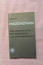 Mazdaznan darstellung mazdazna gebraucht kaufen  Feldleuba