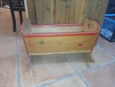 Puppenwiege puppenbett puppen gebraucht kaufen  Emmerting