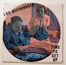 Los Microwaves: Time To Get Up / TV In My Eye, Posh Boy 1981  7" 45 RPM vinyl comprar usado Los Microwaves: Time To Get Up / TV In My Eye, Posh Boy 1981  7" 45 RPM vinyl comprar usado  Enviando para Brazil