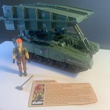 GI JOE VINTAGE 1984 PONTE CAMADA TOSS 'N CROSS VEÍCULO COM CABINE DE PEDÁGIO - COMPLETO comprar usado  Enviando para Brazil