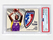 2006 Rittenhouse WNBA Logowoman Patch #P9 Lisa Leslie /250 PSA 9 Sparks HOF comprar usado  Enviando para Brazil