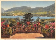 Cartolina lago como usato  Milano