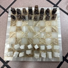 Midcentury onyx chess for sale  Jacksonville