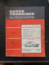Revue technique opel d'occasion  Avignon