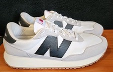 Tênis New Balance Masculino 11D Camurça Branca 237 Grande Logotipo Corrida Estilo de Vida comprar usado  Enviando para Brazil