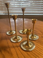 Vintage brass candlestick for sale  Hopwood