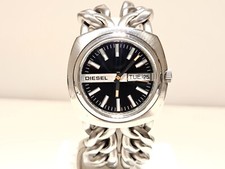 RETRO 36mm PULSEIRA DE RELÓGIO DE QUARTZO MASCULINA FEMININA AÇO INOXIDÁVEL "DIESEL" DZ-2093, usado comprar usado  Enviando para Brazil